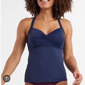 Title Nine Women's Navy Swim Top